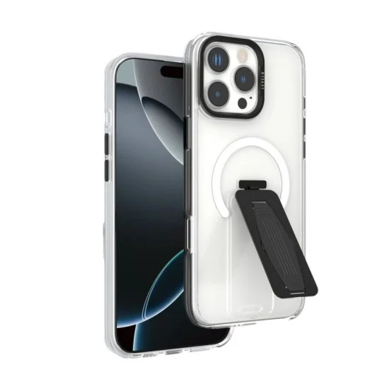 Cover Iphone 16 Pro Max Magsafe Grip Case levelo Morphix - Black